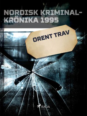 cover image of Orent trav